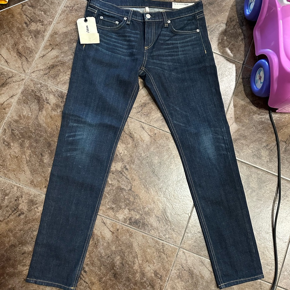Rag + bone NWT Dre boyfriend Jean size 26.